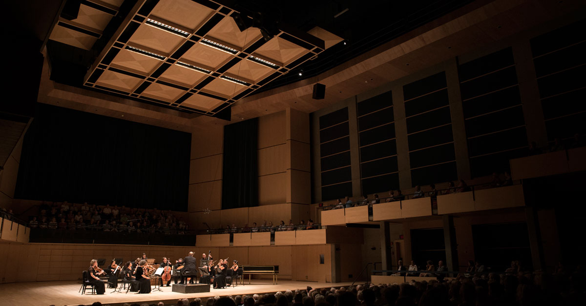 Concert at Domaine Forget de Charlevoix